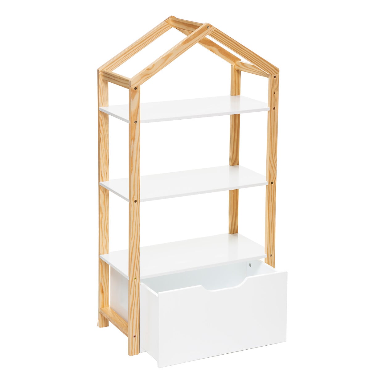 Estante com gaveta MAISON branca