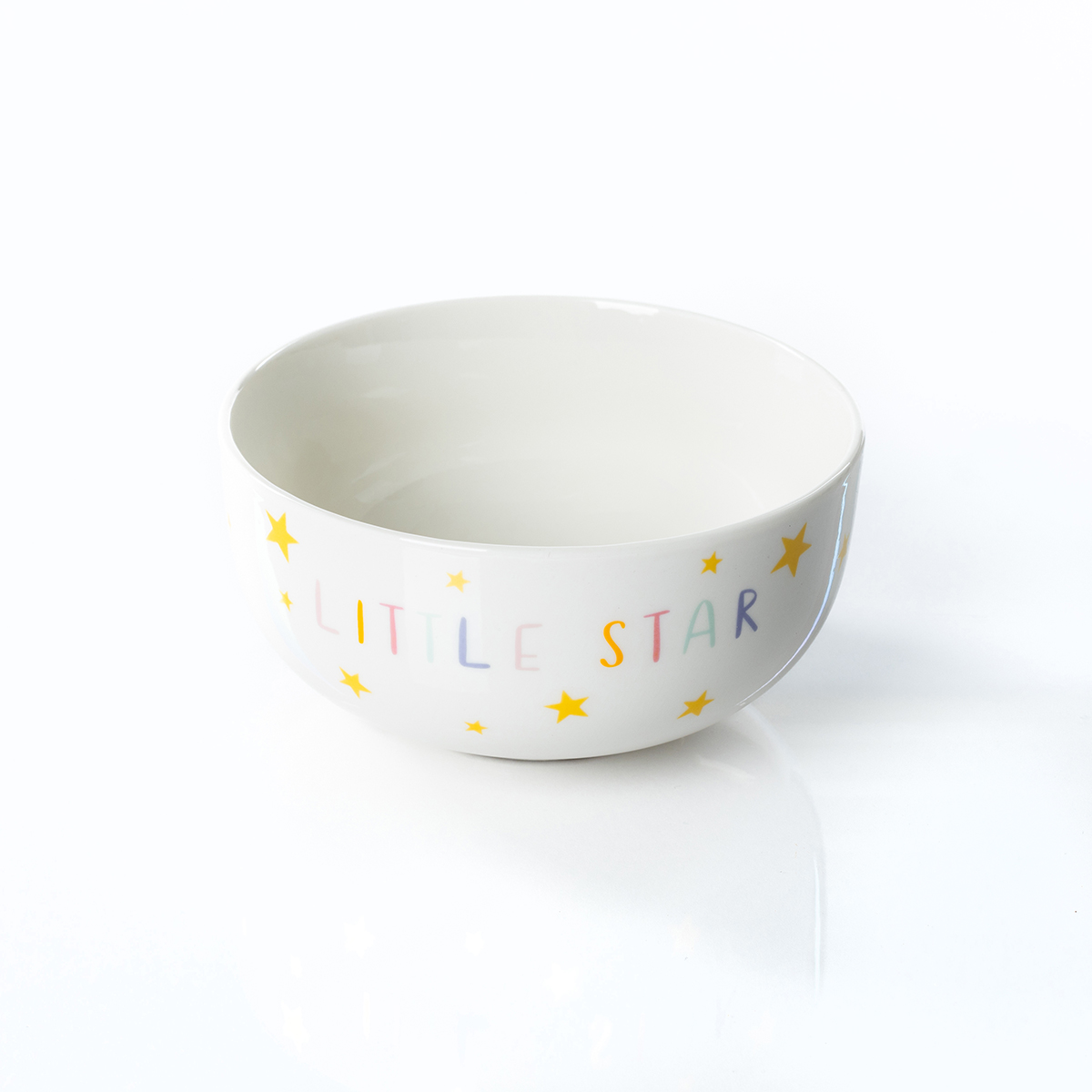 Conjunto de caneca e tigela estrela