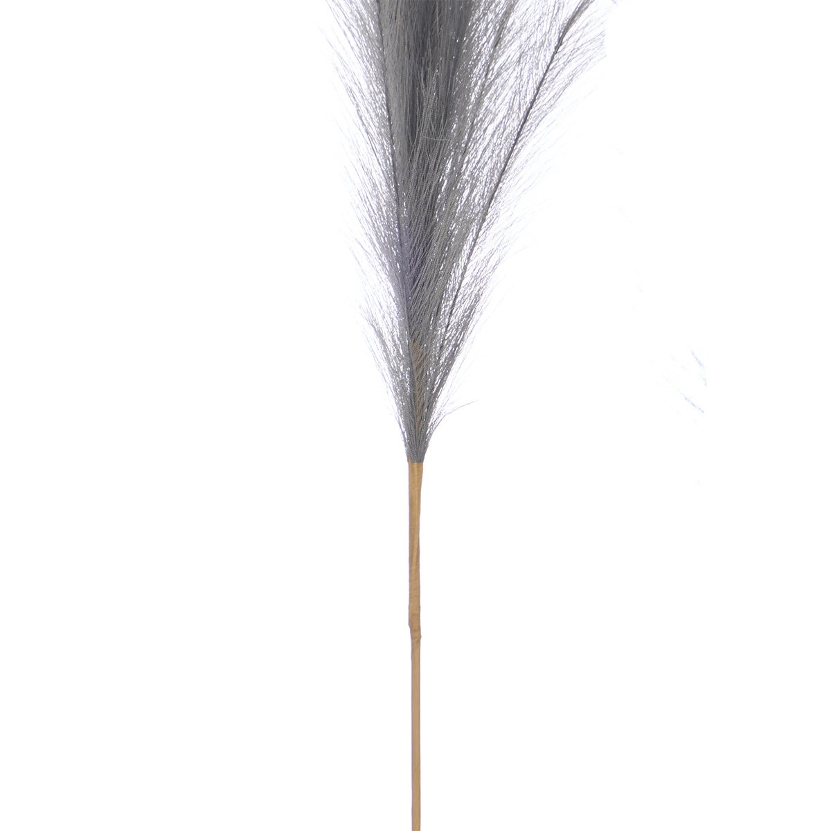 Haste pampas artificial cinza 110cm