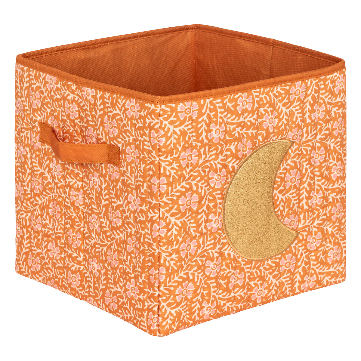 Caixa de arruma&ccedil;&atilde;o BELLA laranja 29x29cm