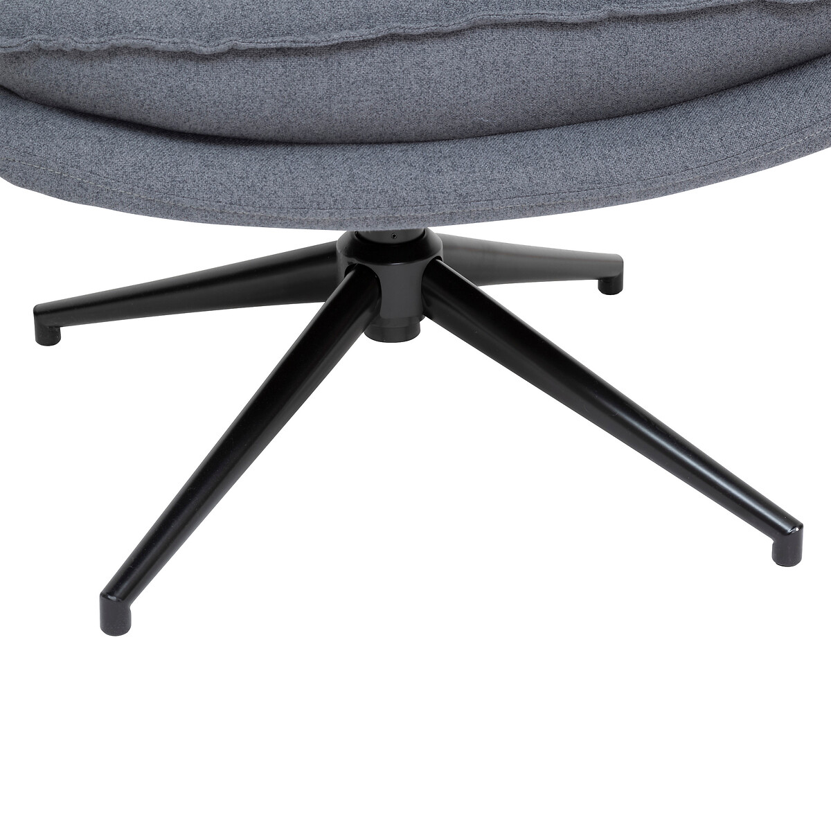 Poltrona giratória HARPER cinza escuro 74,5x64x87cm