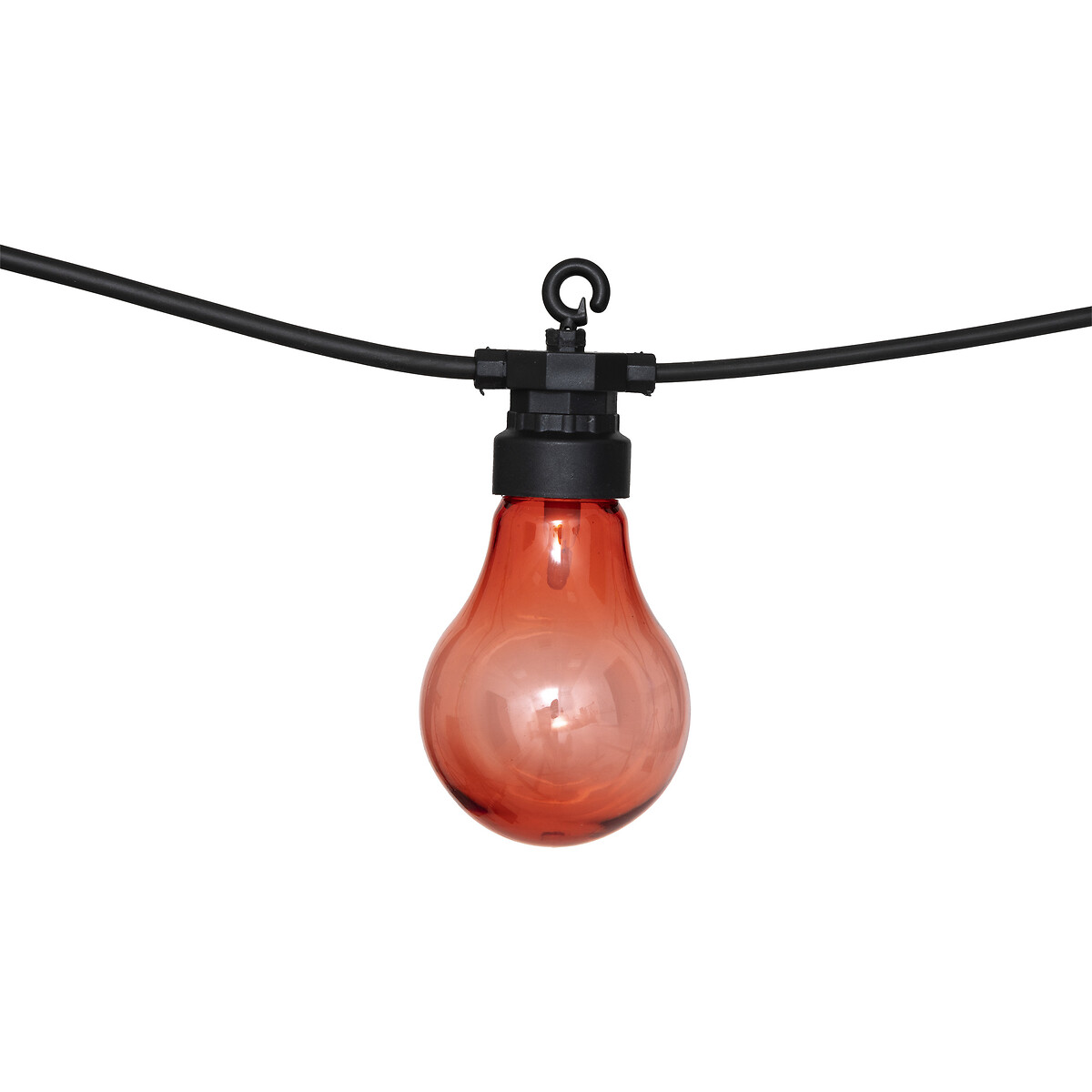 Grinalda SOLAR com 10 l&acirc;mpadas multicoloridas