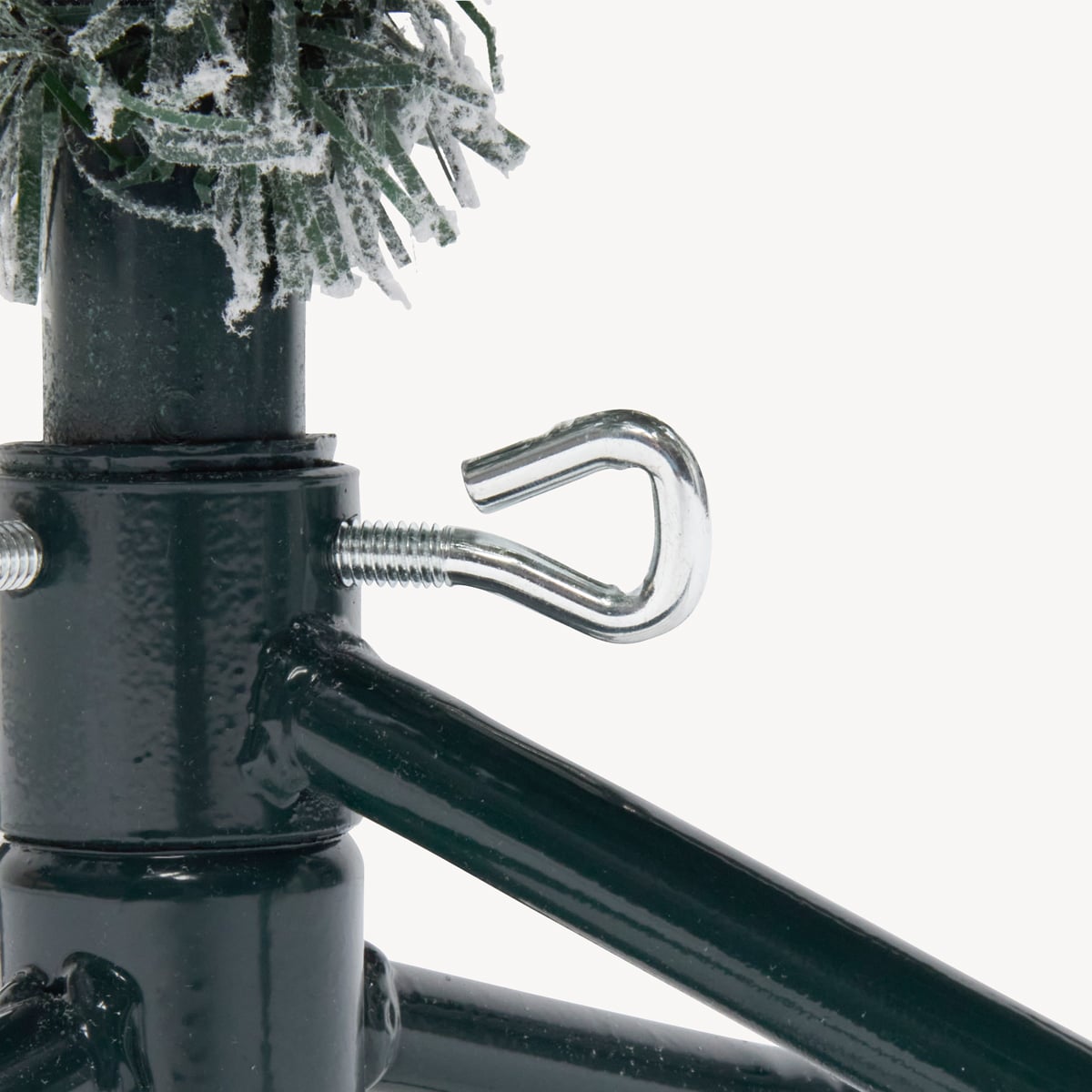 &Aacute;rvore de natal VERTICA verde com neve 210cm