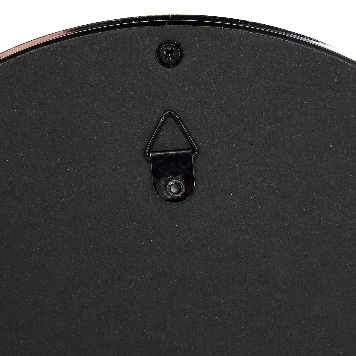 Espelho oval SKY prateado 30x19cm