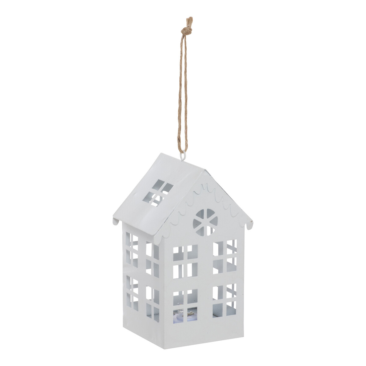 Pendurante em forma de casinha com luz LED