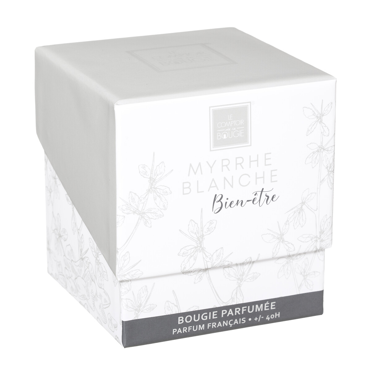 Vela perfumada mirra branca 190g
