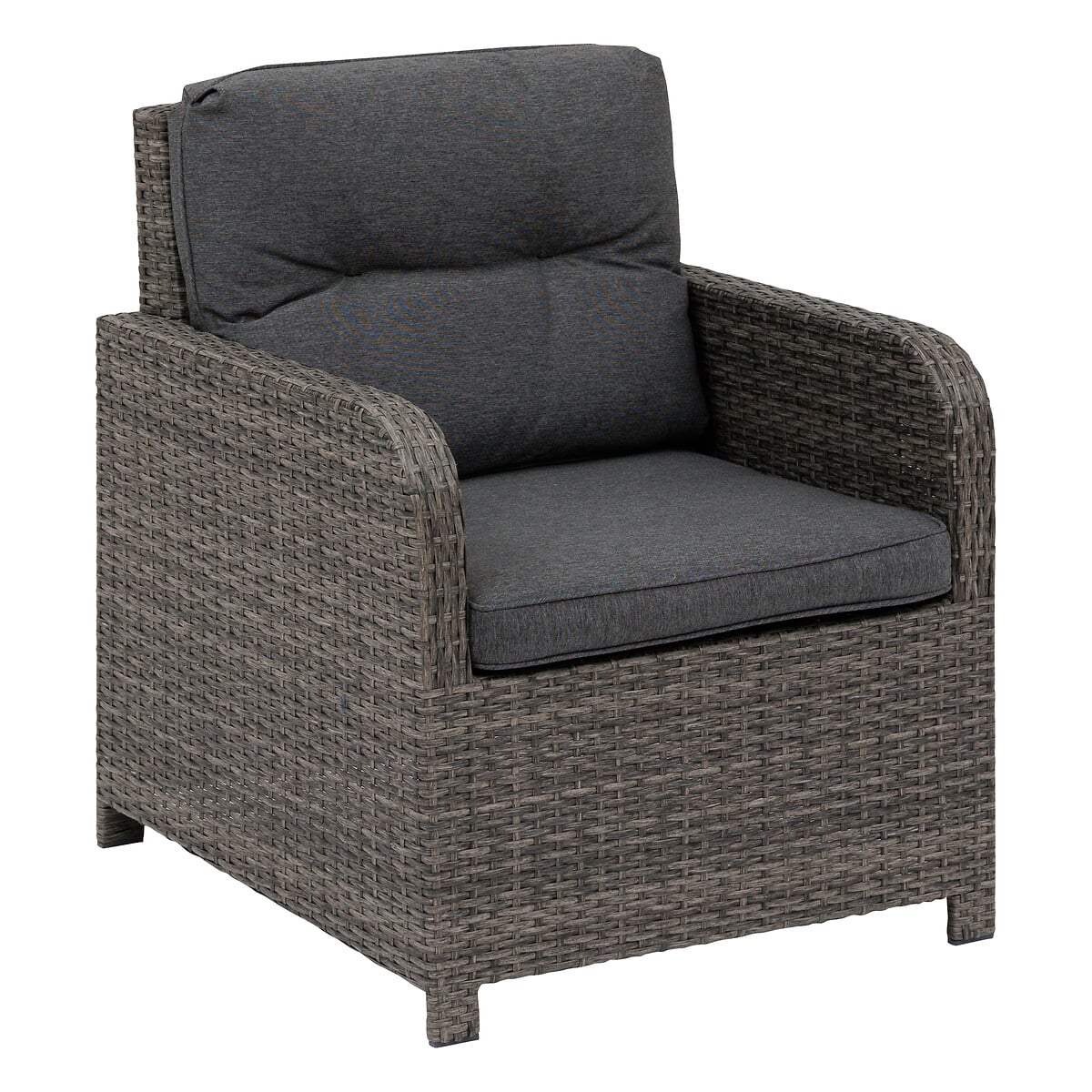 Conjunto de jardim MAYARI  TERRE d'ombre em rattan