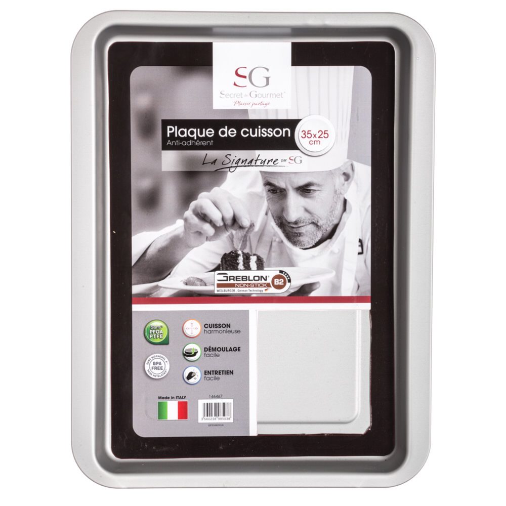 Forma rectangular 25x35cm preta