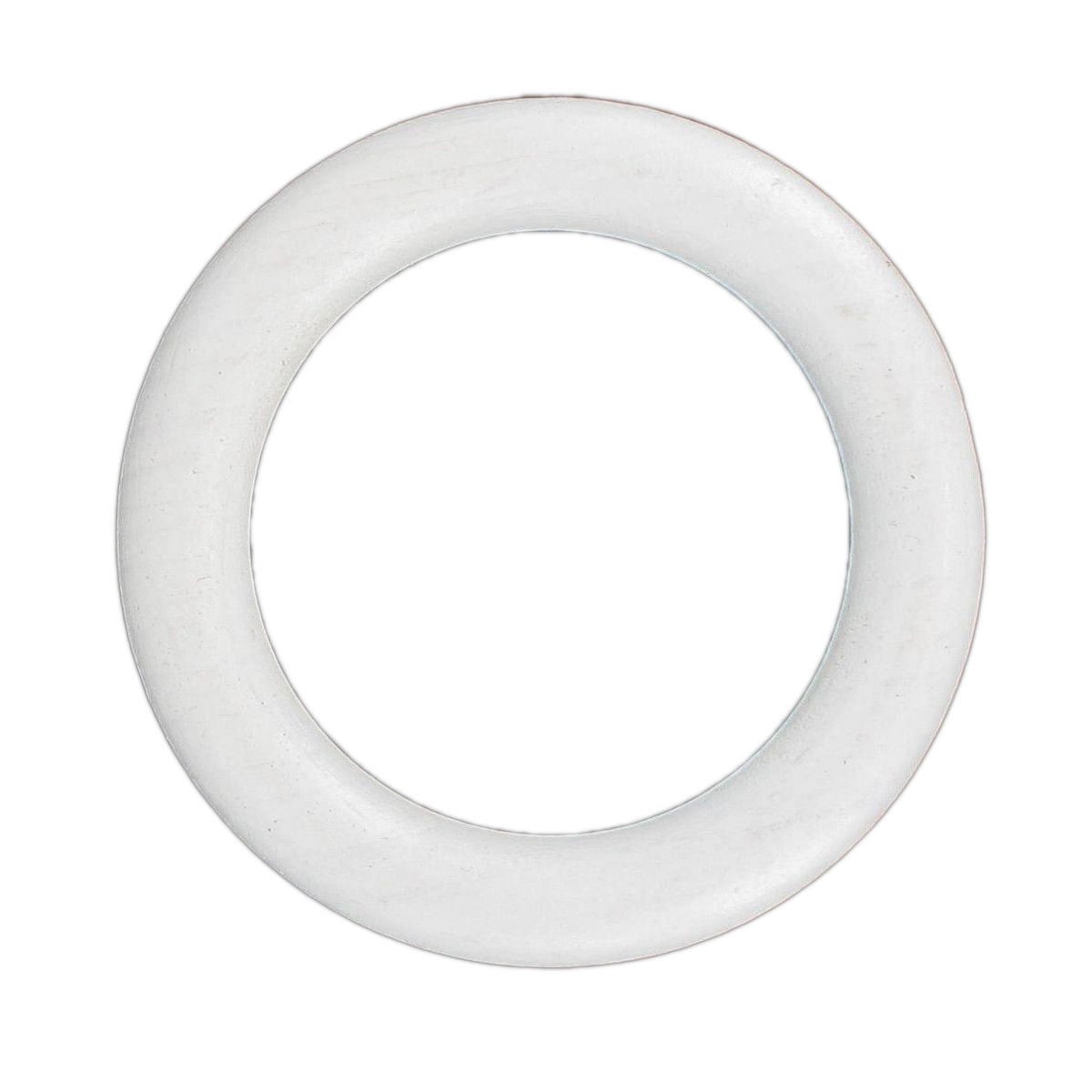 Conjunto de 10 argolas brancas