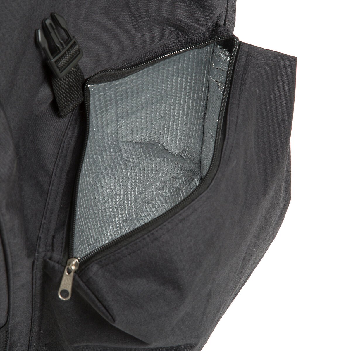 Carrinho de compras dobrável preto