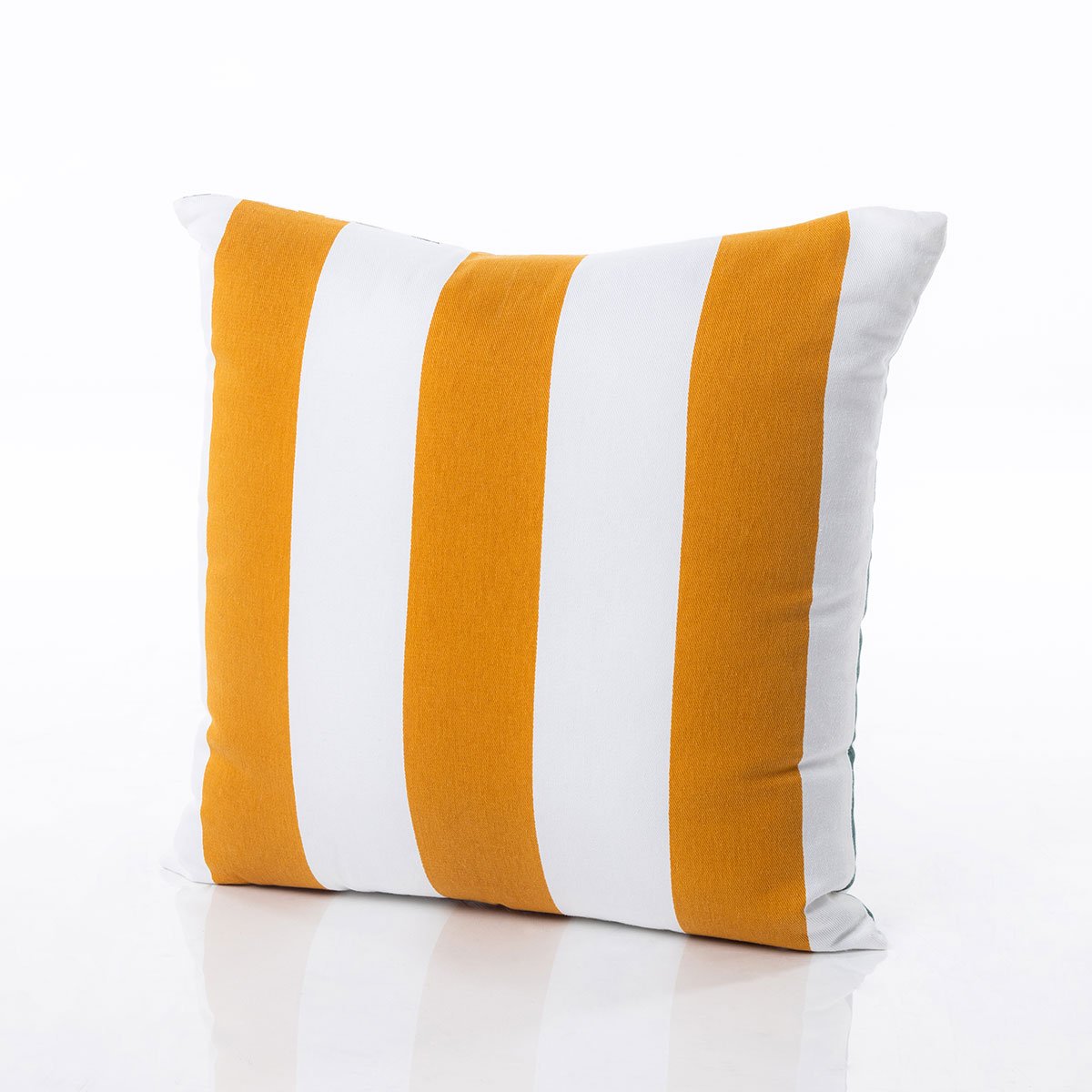 Almofada STRIPESS ocre revers&iacute;vel 40x40cm
