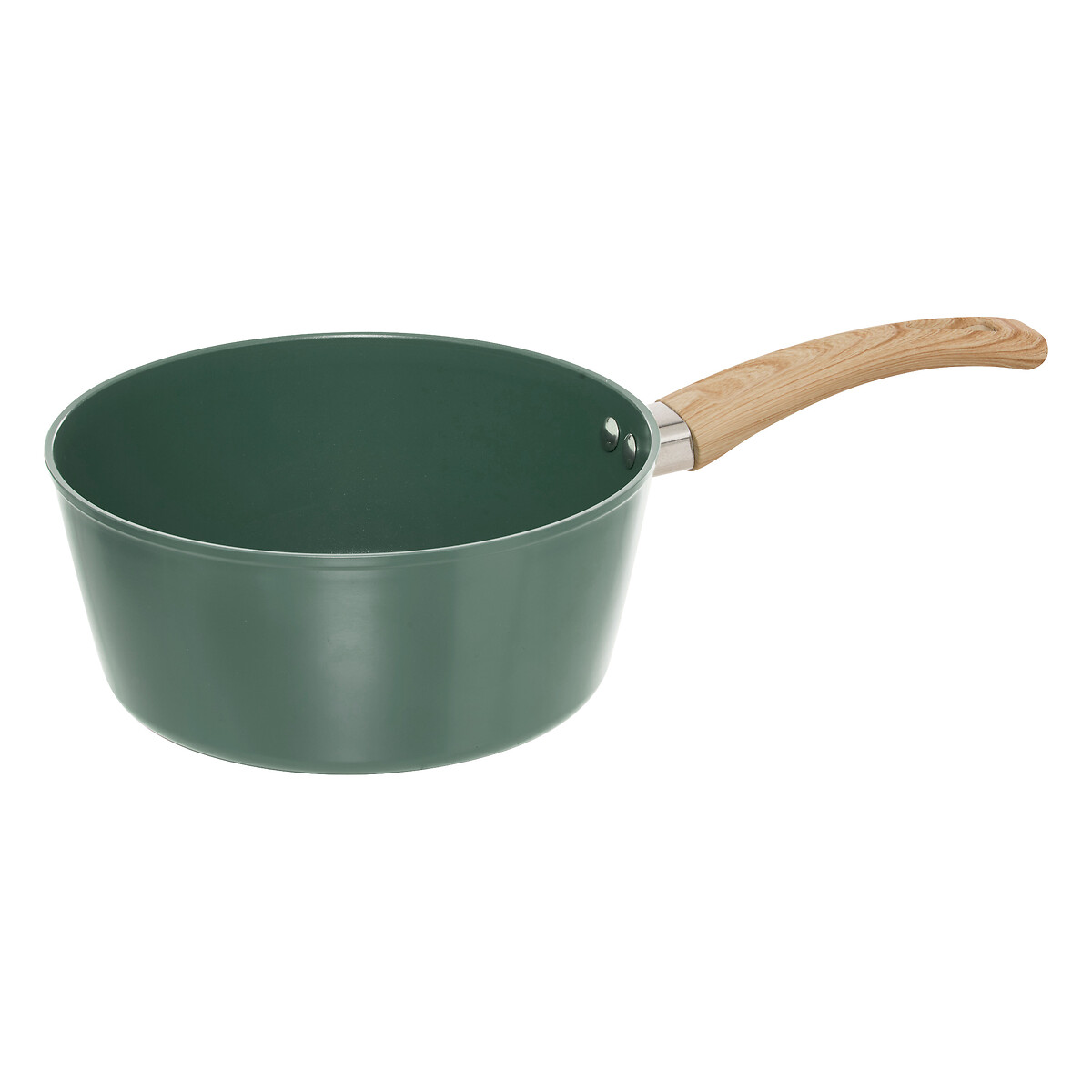 Trem de cozinha 4 pe&ccedil;as verde em alum&iacute;nio