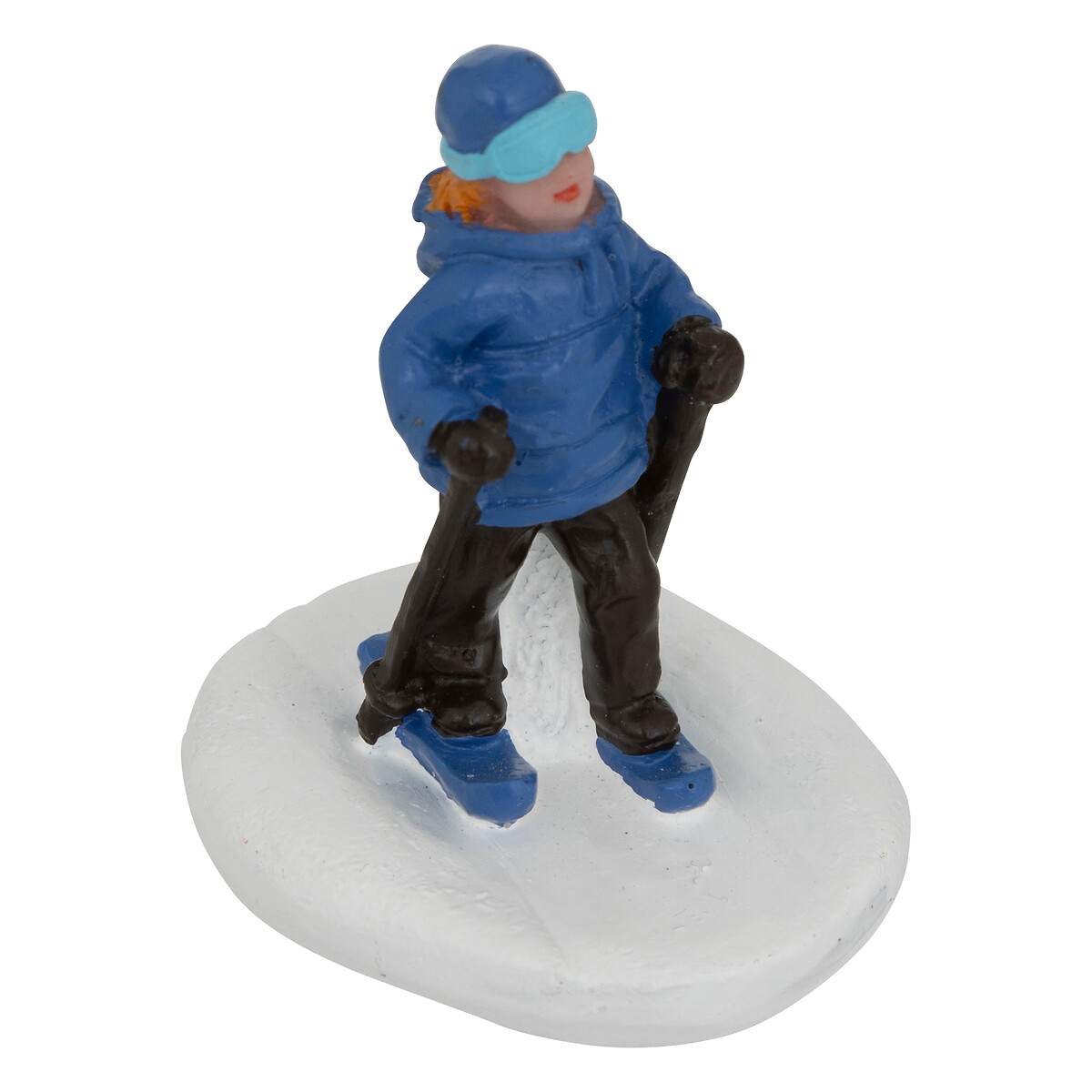 Conjunto de 6 peças decorativas para aldeia 21x24cm,  Conjunto de 6 peças decorativas para aldeia 21x24cm