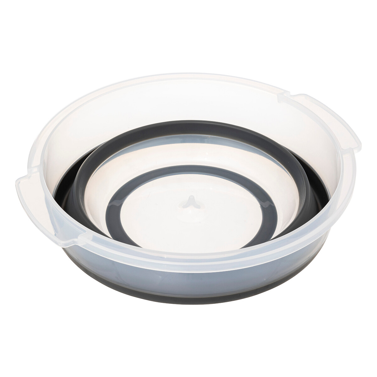 Escorredor de legumes retr&aacute;til com manivela