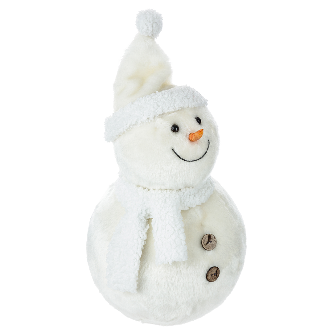 Boneco de neve decorativo 38cm
