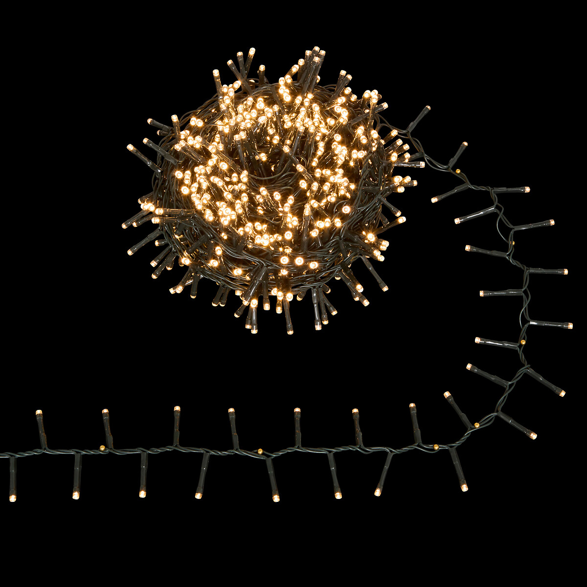 Série de natal branco quente 16M 800LED