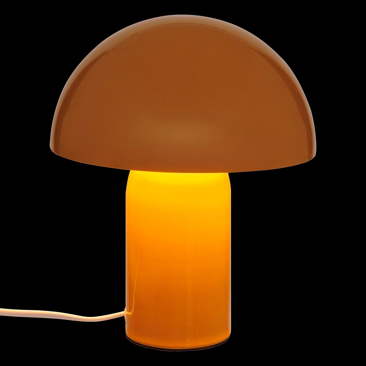 Candeeiro de mesa LITO ocre em metal