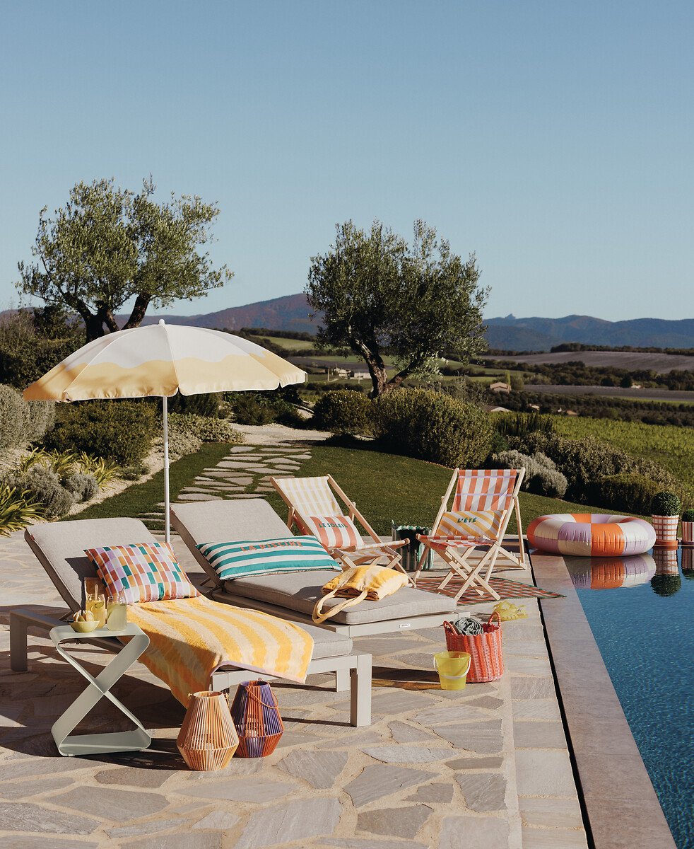 Saco de Praia com toalha POOLSIDE