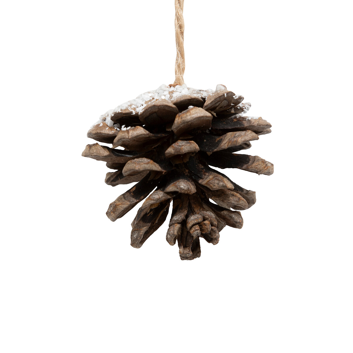 Pendurante com renas, flocos e pinhas 70cm