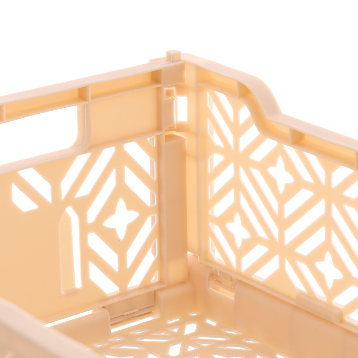 Caixa dobr&aacute;vel ARRY bege 30x20cm