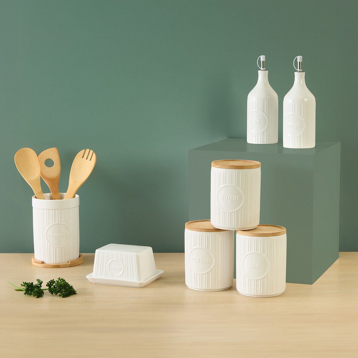 Manteigueira com tampa CERA branca