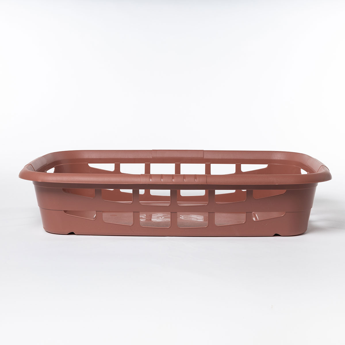 Cesto para roupa baixo terracota 25L
