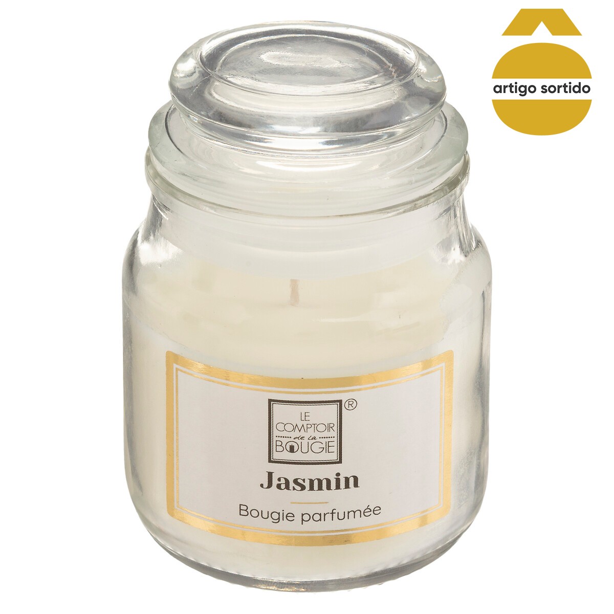 Vela perfumada em copo vidro