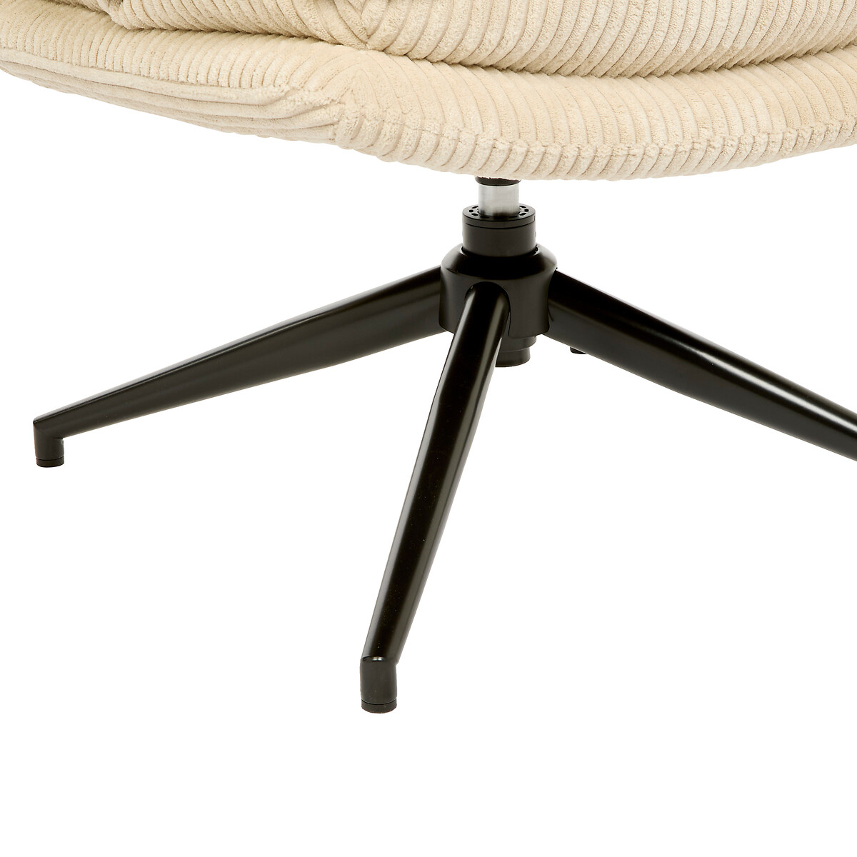 Poltrona HARPER rotativa bege