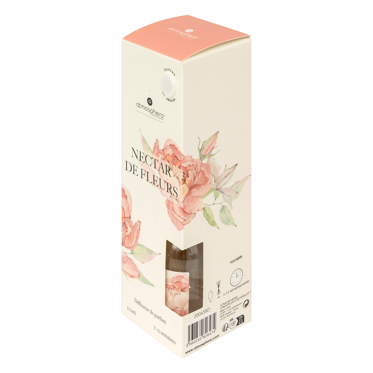 Ambientador em frasco de vidro 100 ml