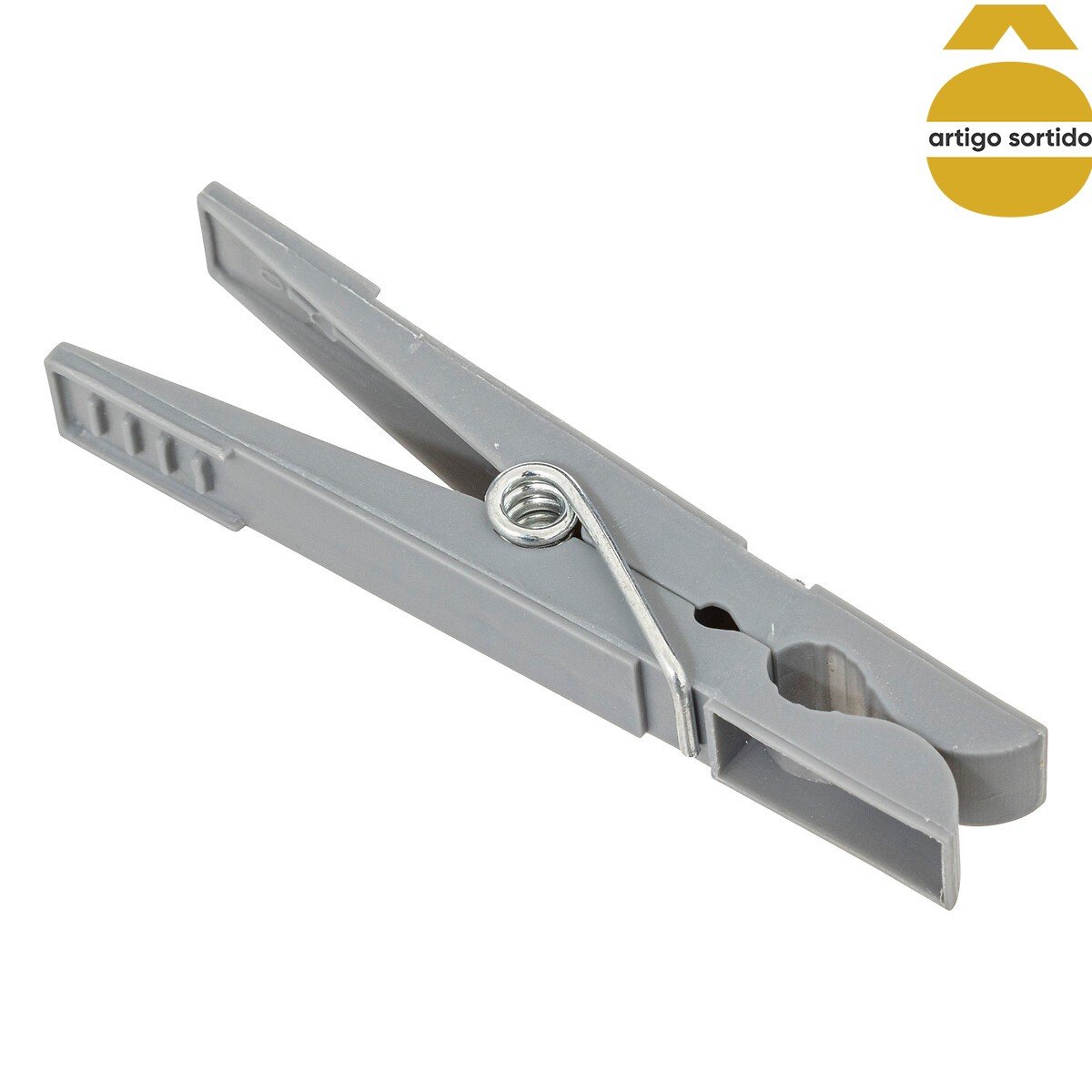 Conjunto de 24 molas em plástico coloridas