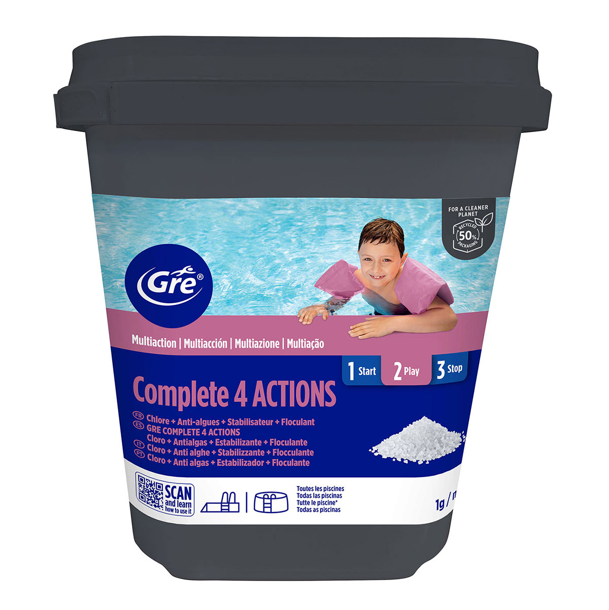 Multifun&ccedil;&otilde;es 4 a&ccedil;&otilde;es 5kg