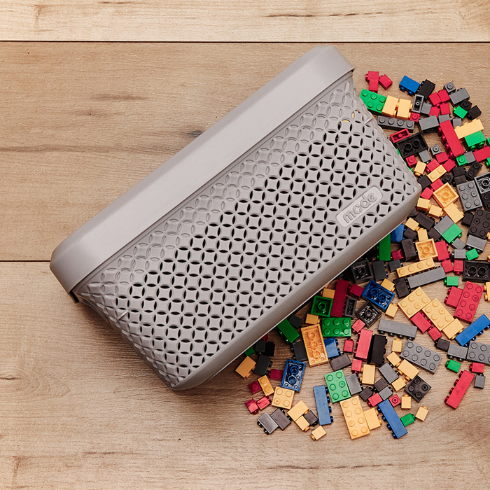 Caixa para arruma&ccedil;&atilde;o com tampa MODE 5l