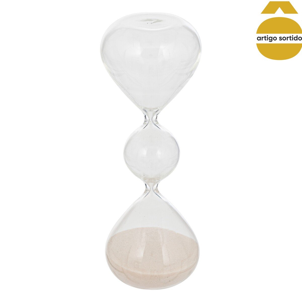 Ampulheta BLI de vidro