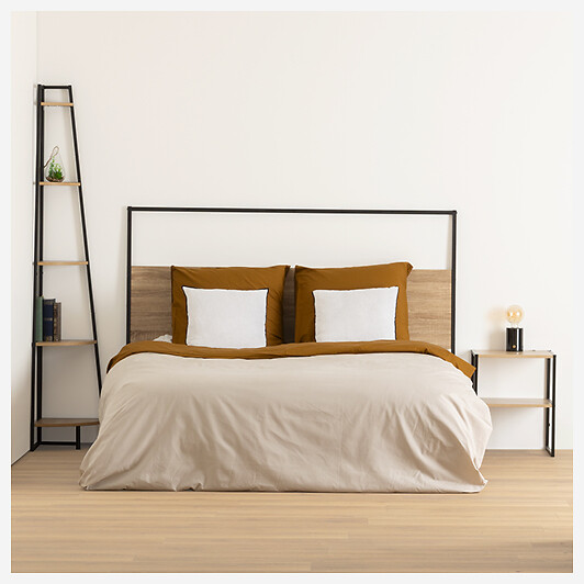 Cabeceira ALIAJ bege 165cm