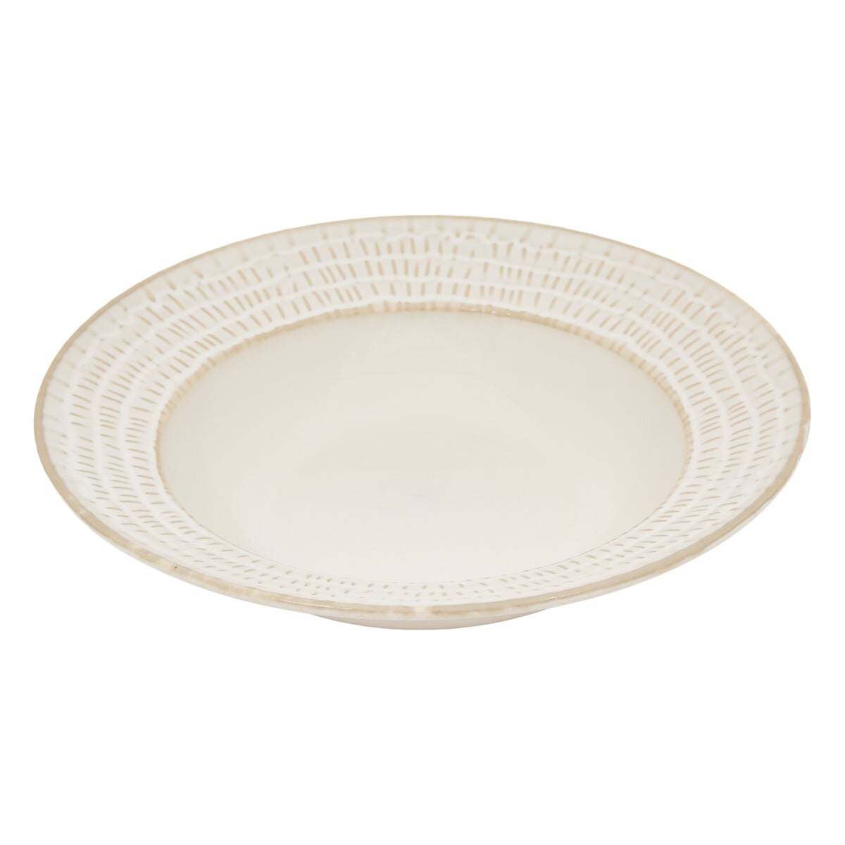Prato de sopa CAMILLE branco 22cm