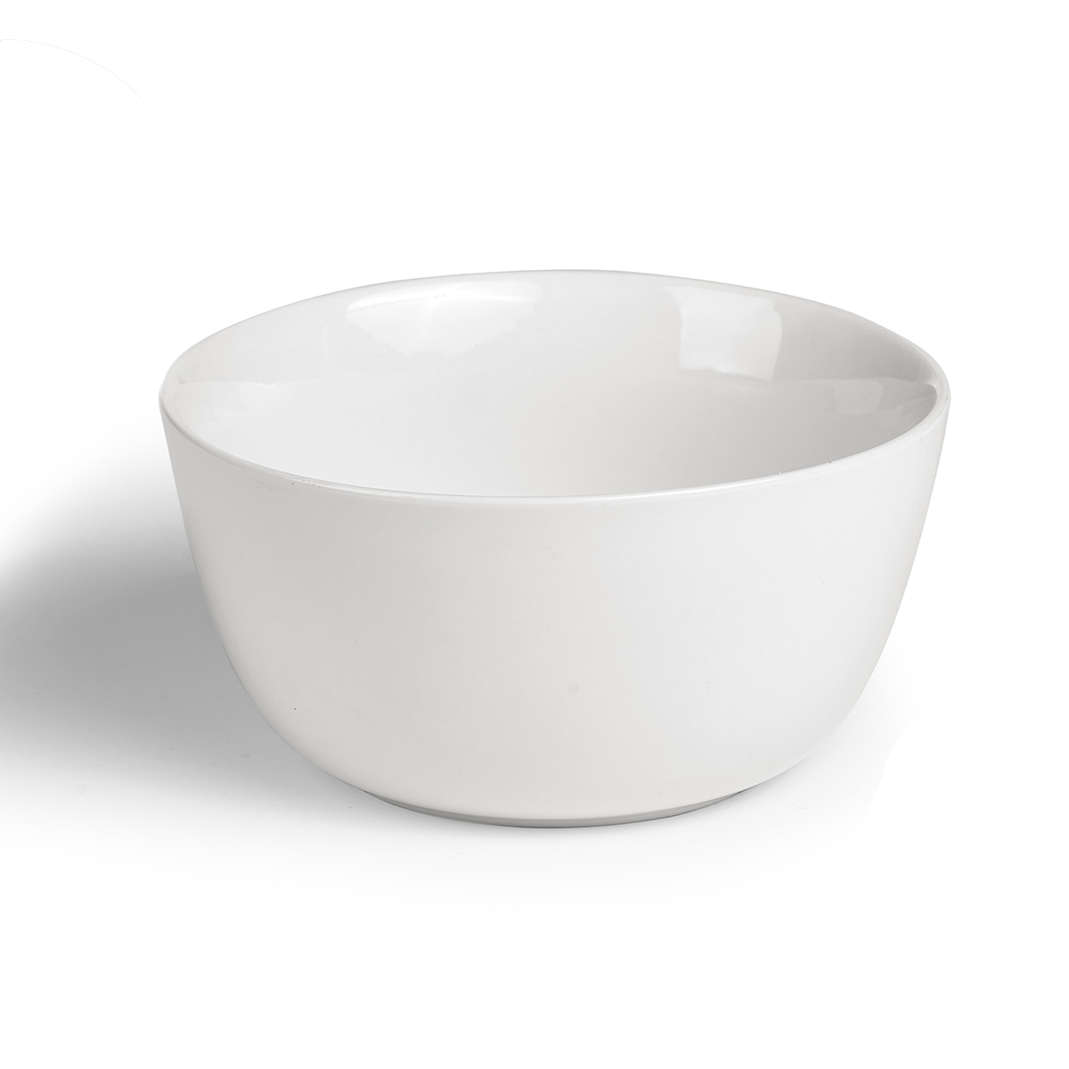 Ta&ccedil;a branca de porcelana 72cl