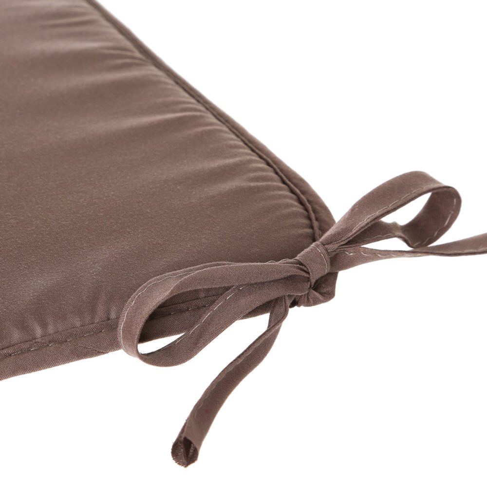 Coxim taupe para cadeira