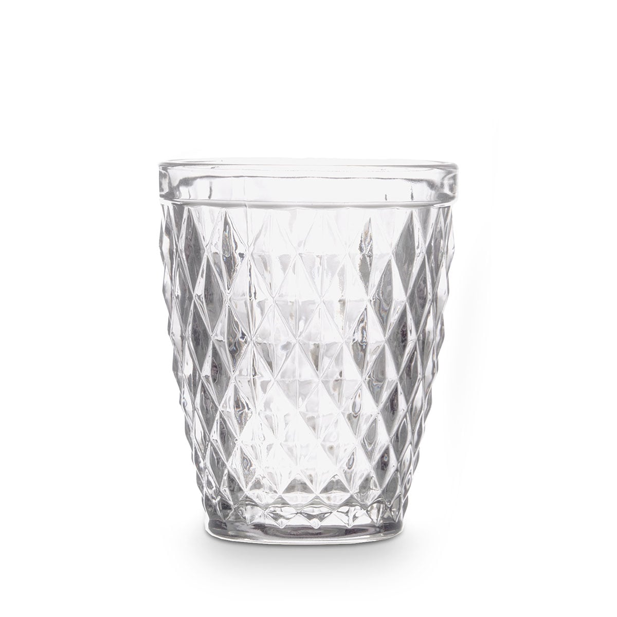 Copo de &aacute;gua DIAMANTE transparente 25cl
