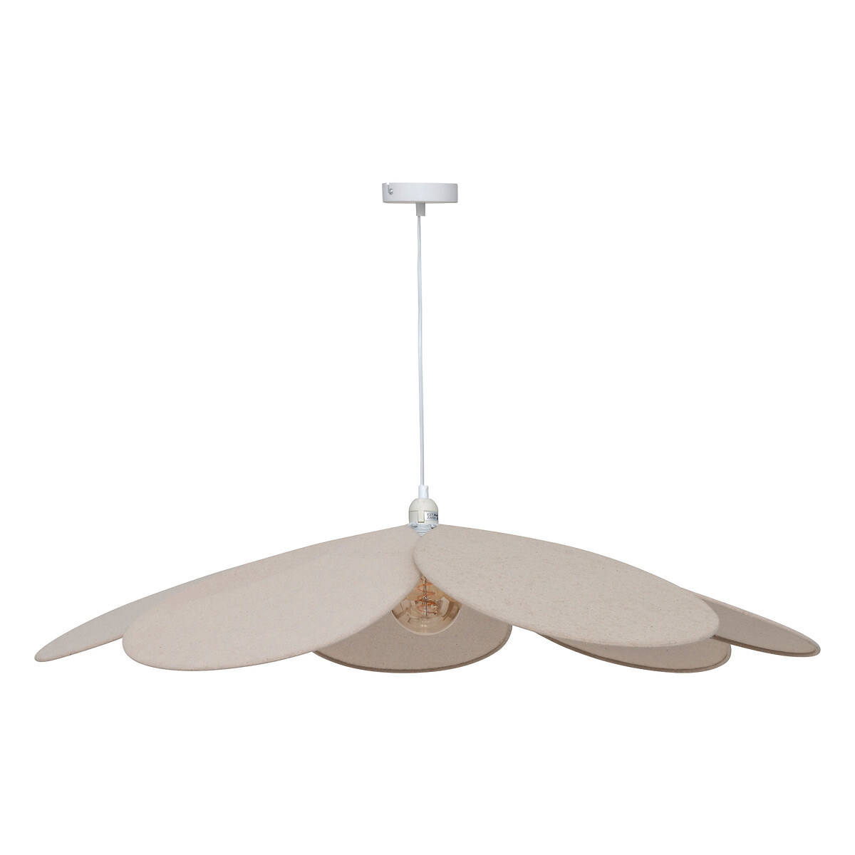 Candeeiro de teto PETALA bege 100cm