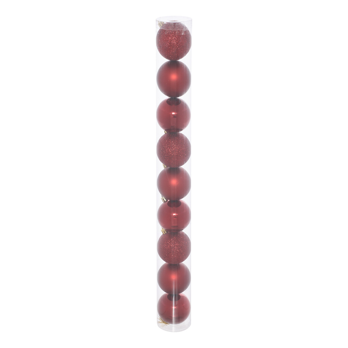 Conj. 9 bolas de Natal com 6 cm