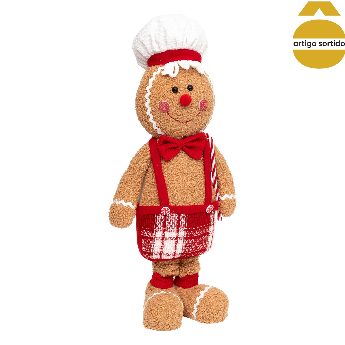 Figura bolacha de gengibre extensível 89cm