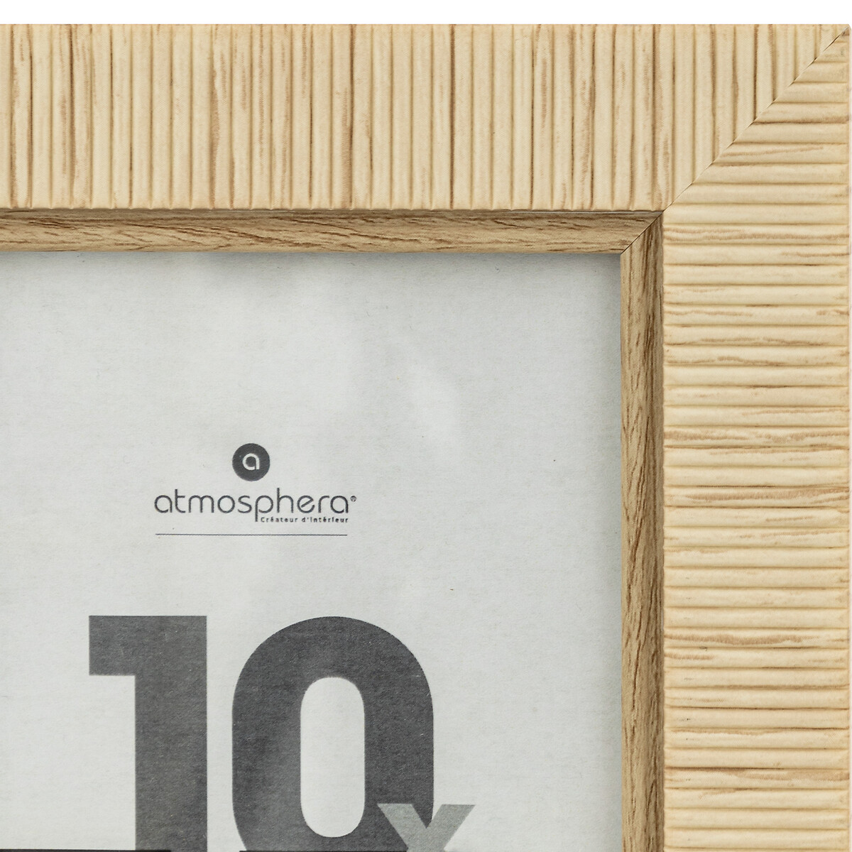 Moldura Thea Bege Em MDF 10x15cm