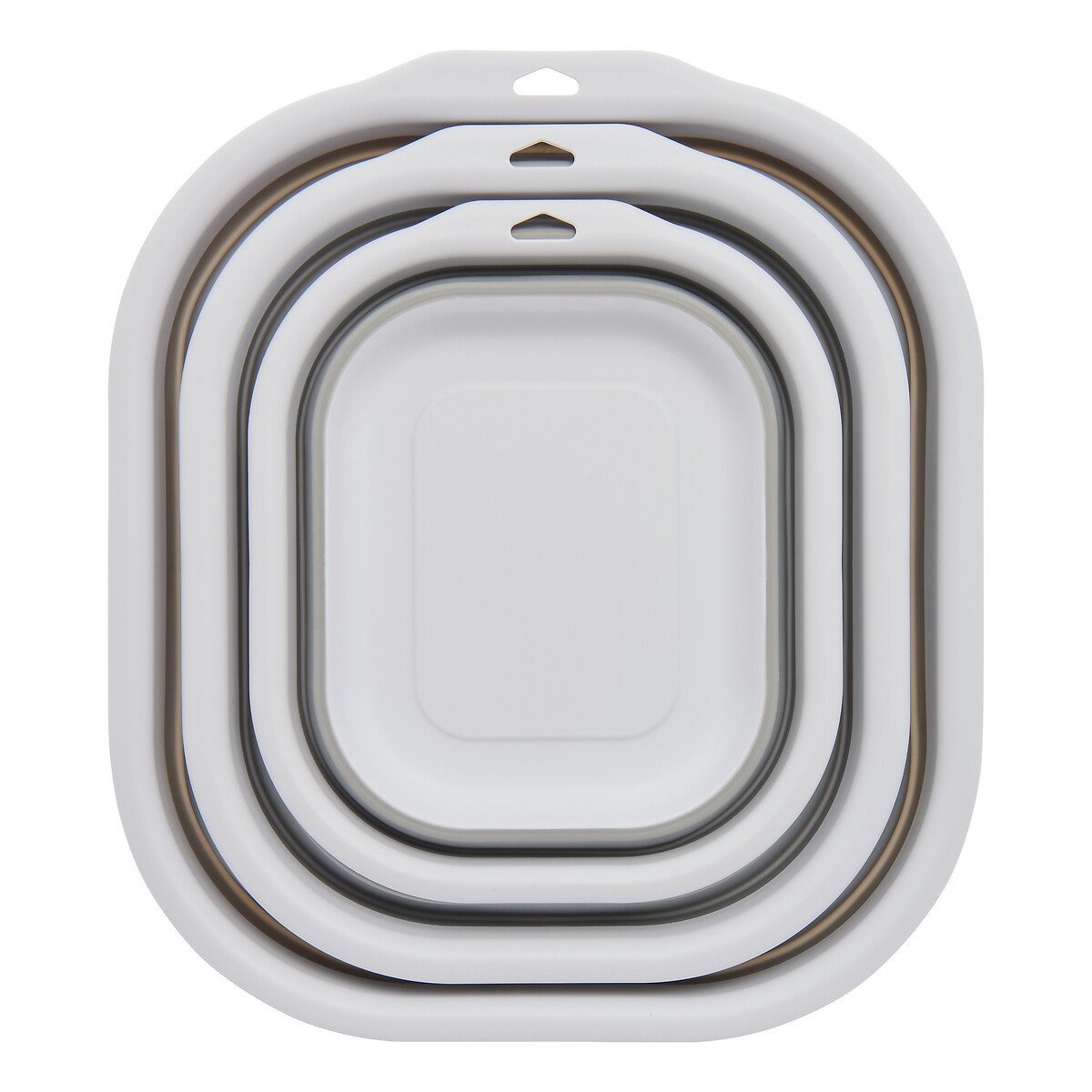 Conjunto 3 bacias retr&aacute;til