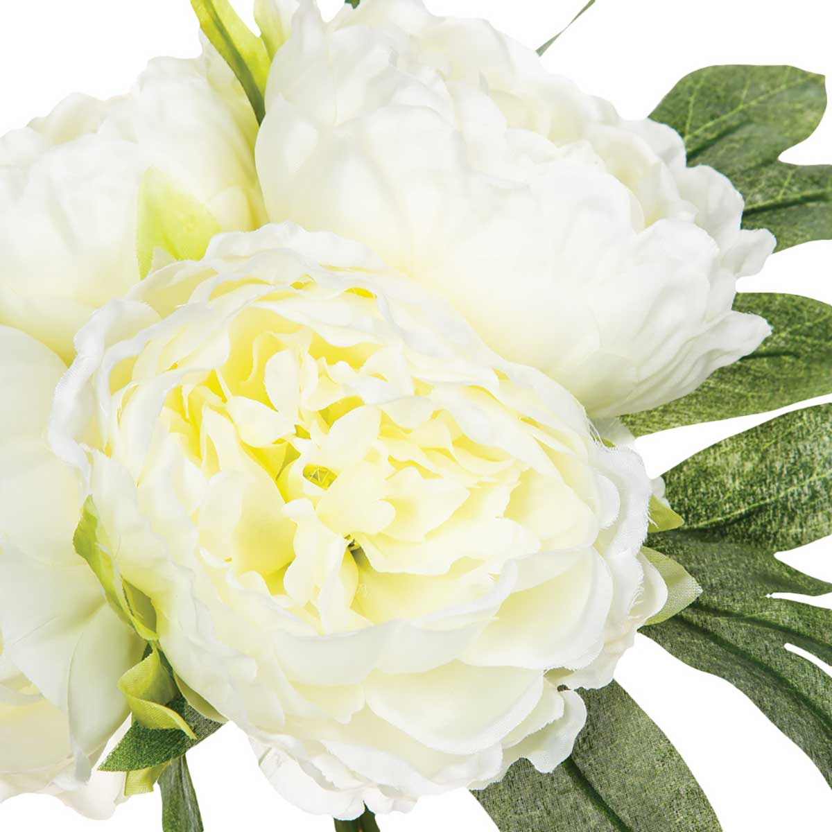 Bouquet com 4 pe&oacute;nias brancas