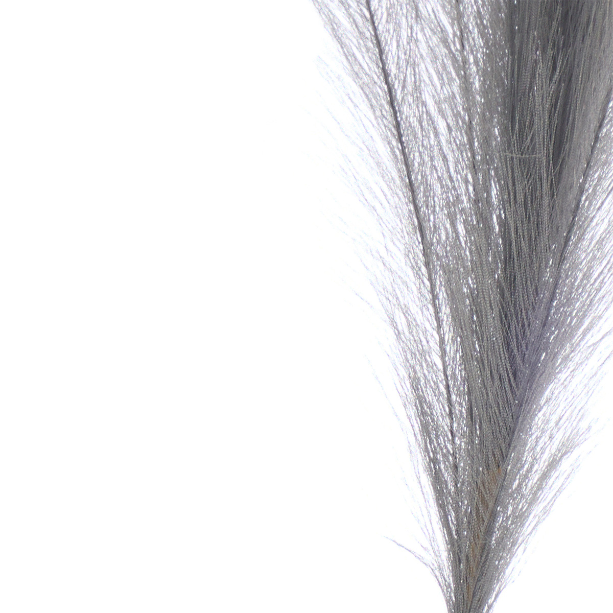 Haste pampas artificial cinza 110cm