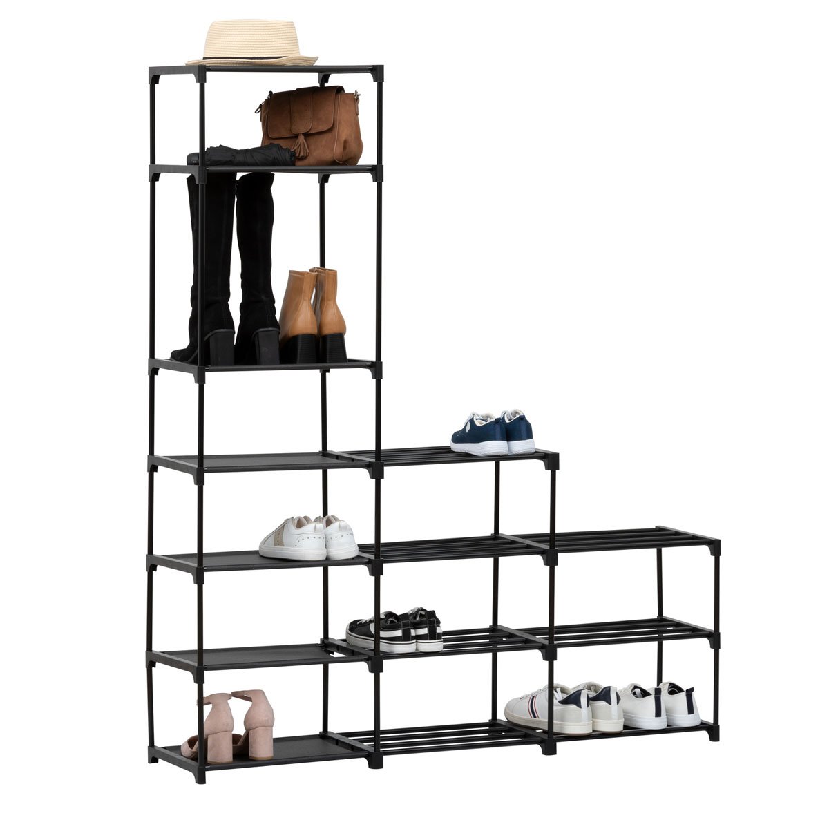 Sapateira modular com 8 prateleiras