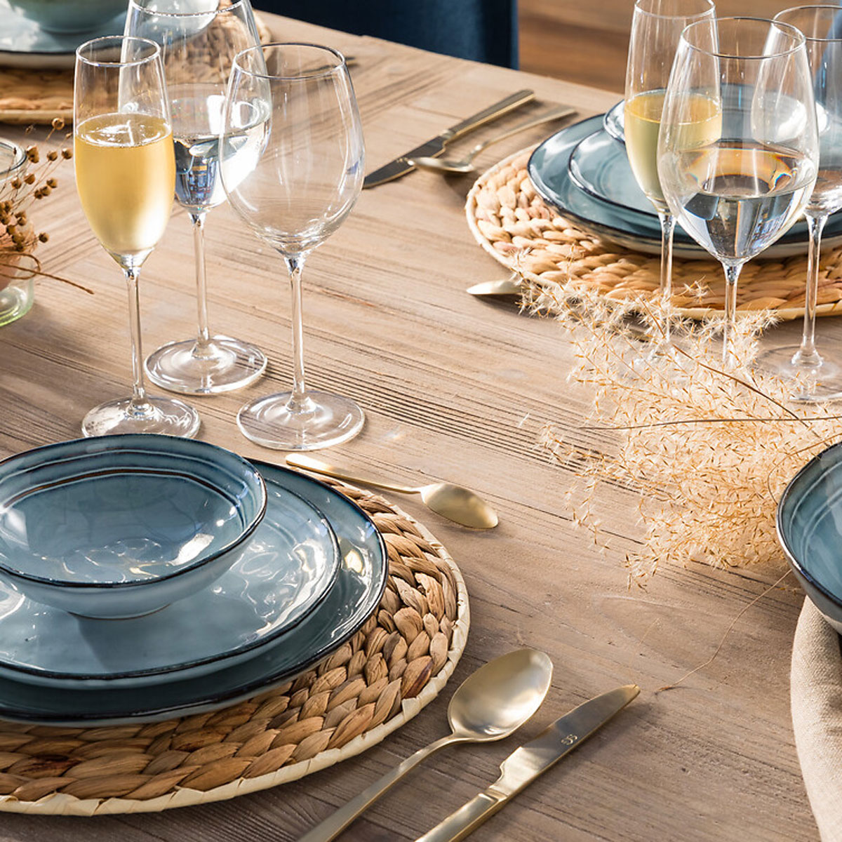 Copo de champanhe LINA em vidro