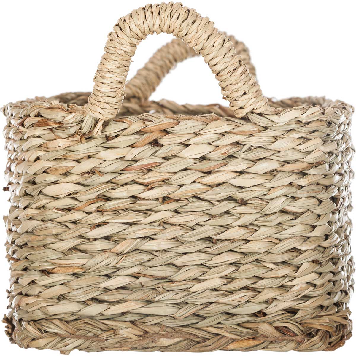 Cesto decorativo seagrass natural