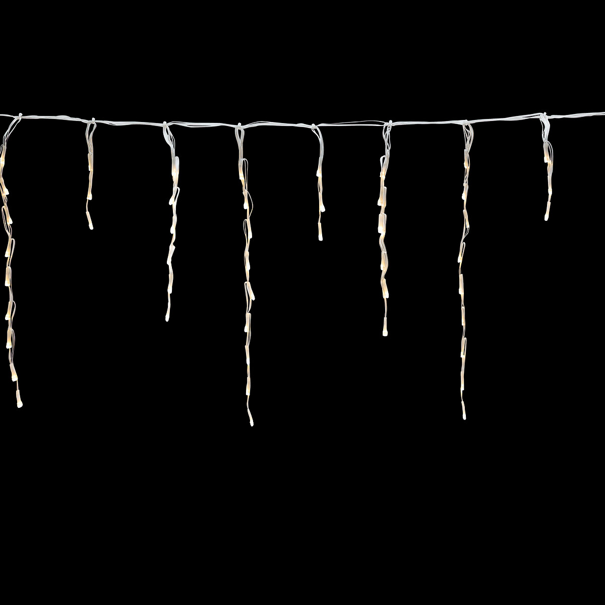 Cortina luminosa de natal efeito queda de neve 300  leds
