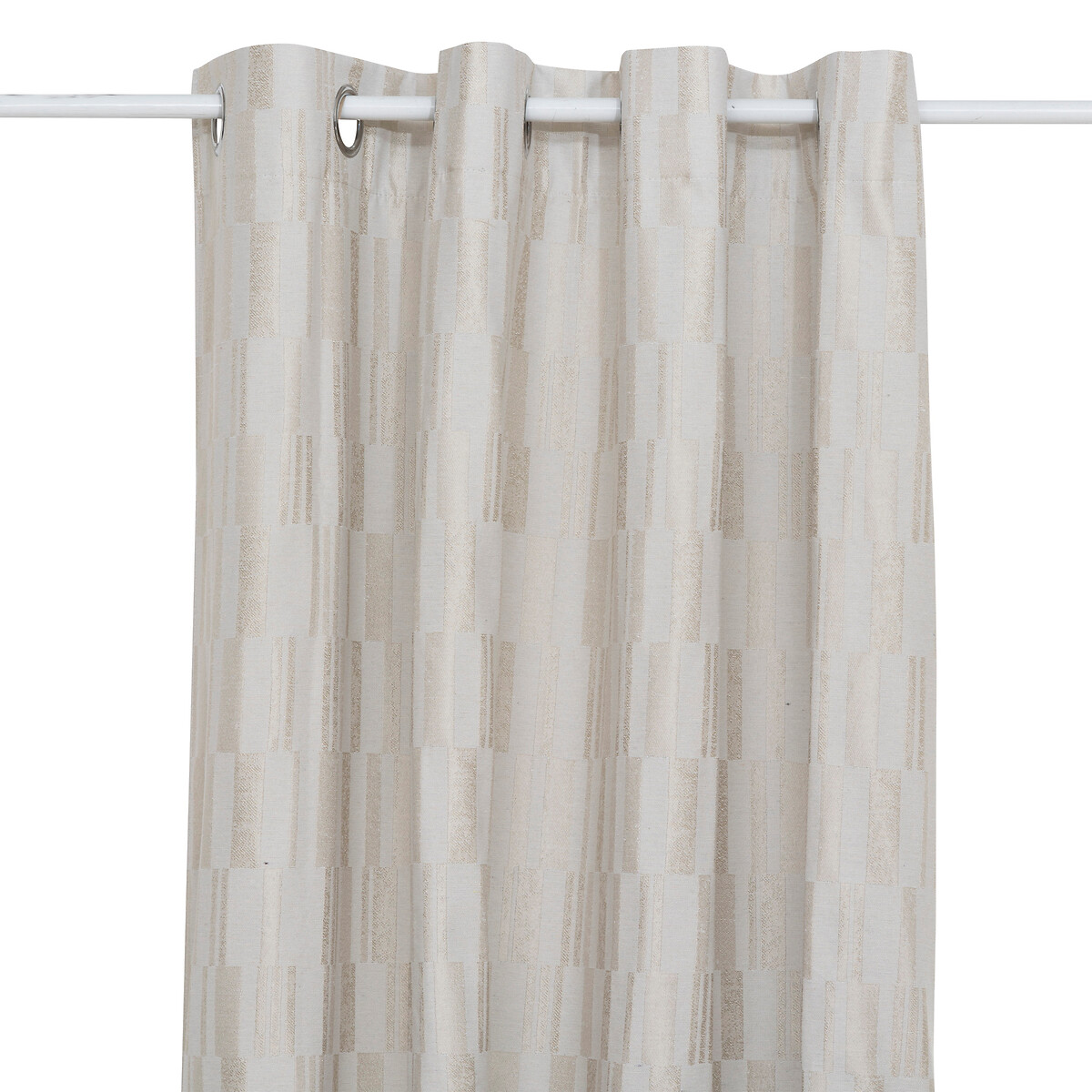Cortina jacquard LEYNA bege 140x260cm
